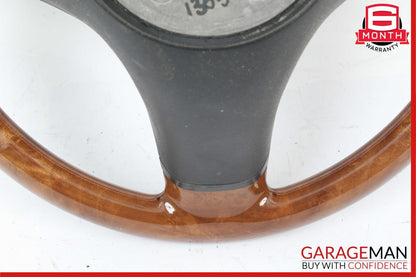 09-12 Mercedes R171 SLK300 SL550 SLK350 3 Spoke Steering Wheel Wood OEM