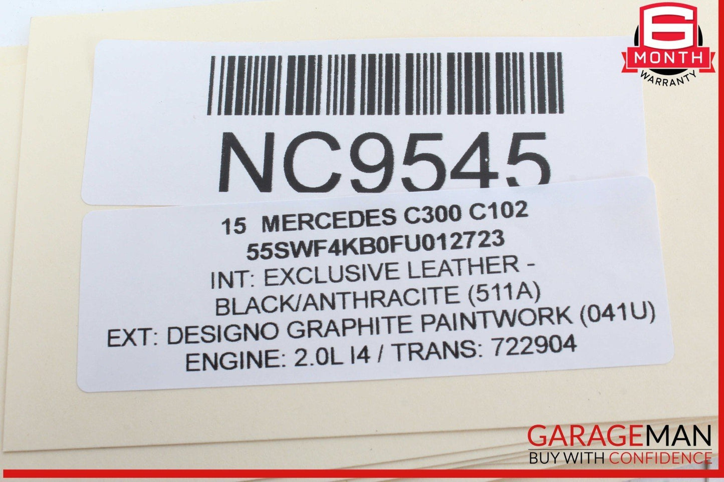 12-20 Mercedes W205 C300 SL400 GLA250 Communication Control Module Unit OEM