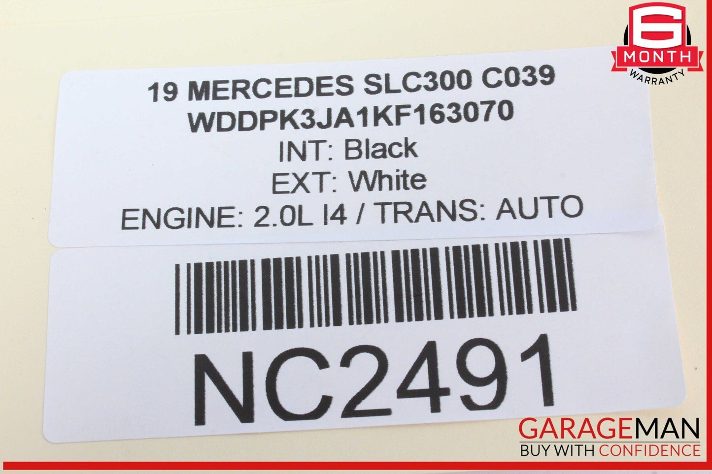 12-20 Mercedes R172 SLC300 SLC43 AMG Front Dashboard A/C Air Vent Grille Trim