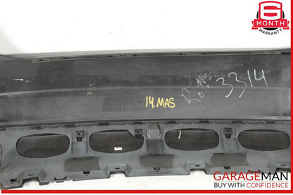 14-17 Maserati Ghibli M157 Rear Bumper Cover Panel Black OEM