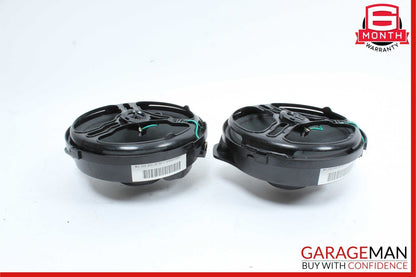 08-15 Mercedes W204 C300 Rear Right & Left Door Sound Speakers Set of 2 OEM
