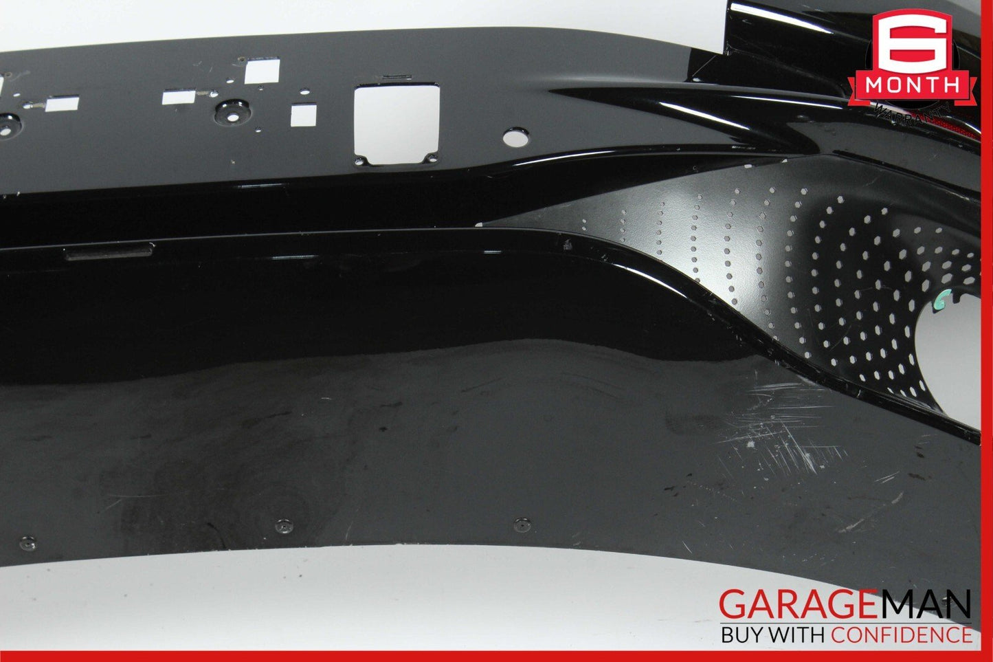 20-22 Aston Martin DB11 Rear Bumper Cover Trim Panel Assembly Black OEM