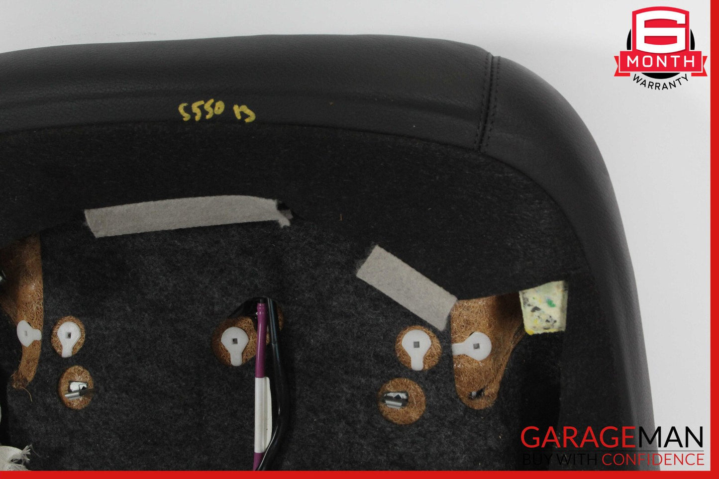 10-13 Mercedes W221 S550 Front Left Side Top Upper Seat Cushion OEM