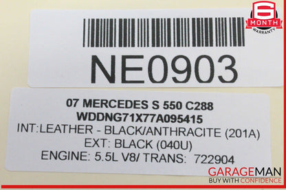 07-13 Mercedes W221 S550 Dashboard AC A/C Air Vent Front Left Driver Side OEM