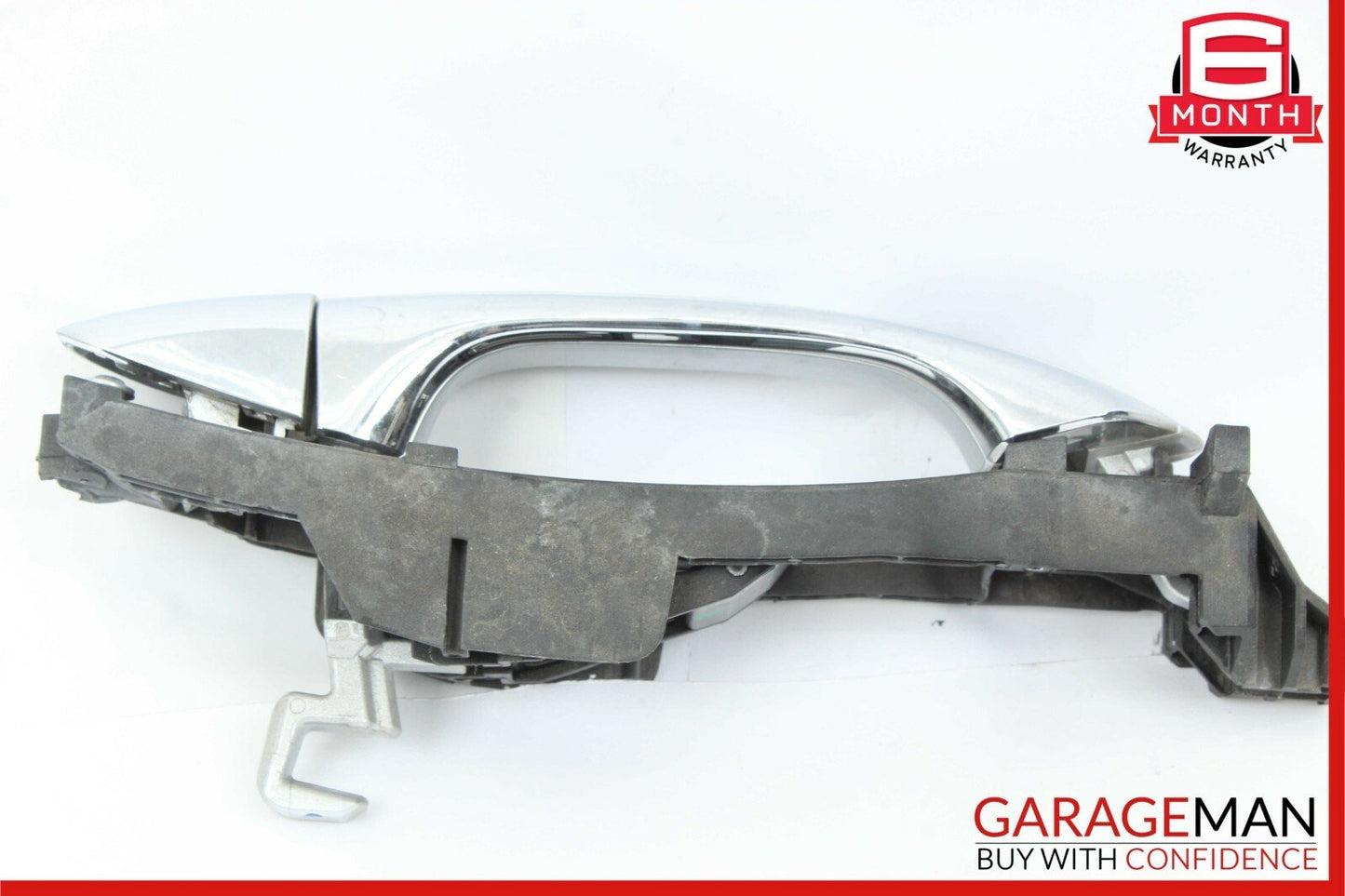 06-11 Mercedes W219 CLS500 Rear Left Side Exterior Door Handle Iridium Silver