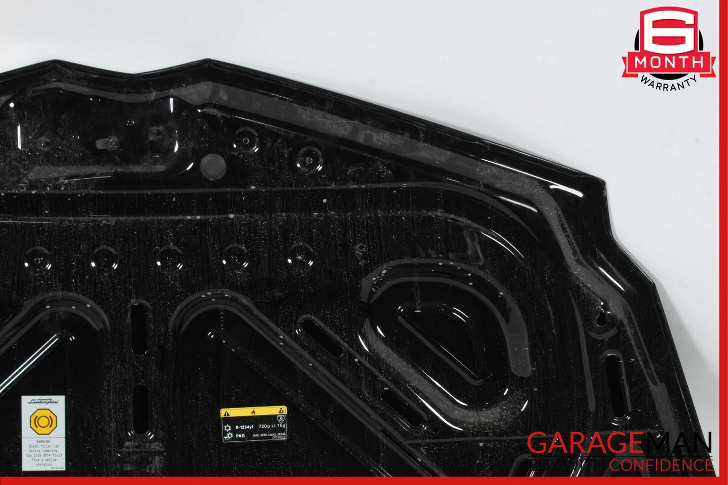 12-21 Lamborghini Aventador Front Hood Bonnet Lid Cover Panel Black OEM
