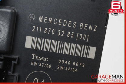 03-09 Mercedes W211 E350 E550 Rear Right Side Door Control Module Unit OEM