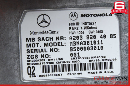 00-06 Mercedes S430 ML55 AMG CL600 Voice Phone Communication Controller Module