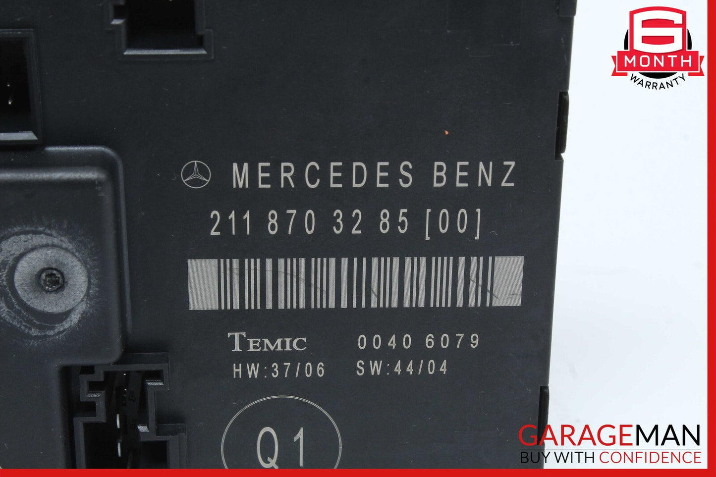 03-09 Mercedes W211 E350 Rear Right Door Control Module 2118703285 OEM