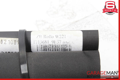 07-13 Mercedes W221 S63 AMG Front Panoramic Sunroof Roller Blind Shade Cover OEM