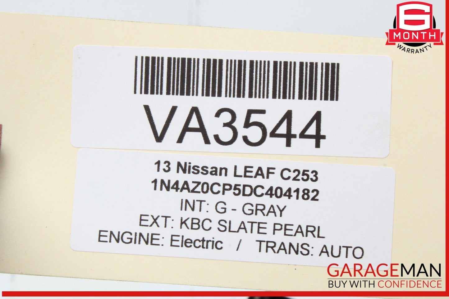 13-17 Nissan Leaf Automatic Transmission Gear Shift Shifter Knob 75G020LHD OEM
