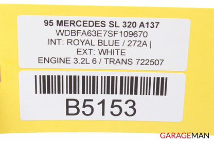 94-02 Mercedes R129 SL320 SL500 Infrared Anti Theft Alarm Control Module OEM