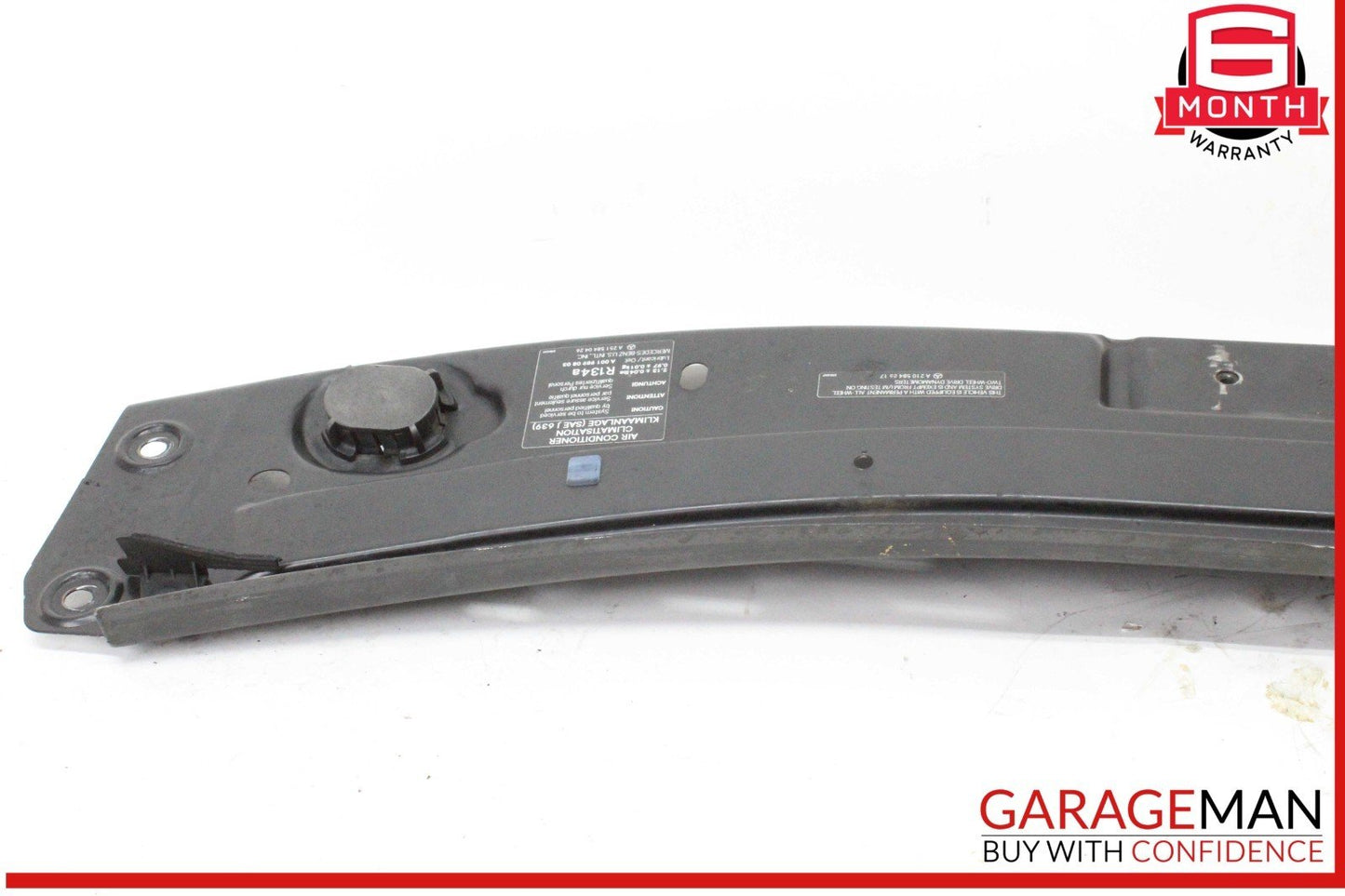 06-12 Mercedes W164 ML350 4MATIC ML550 Upper Radiator Core Tie Bar Support OEM