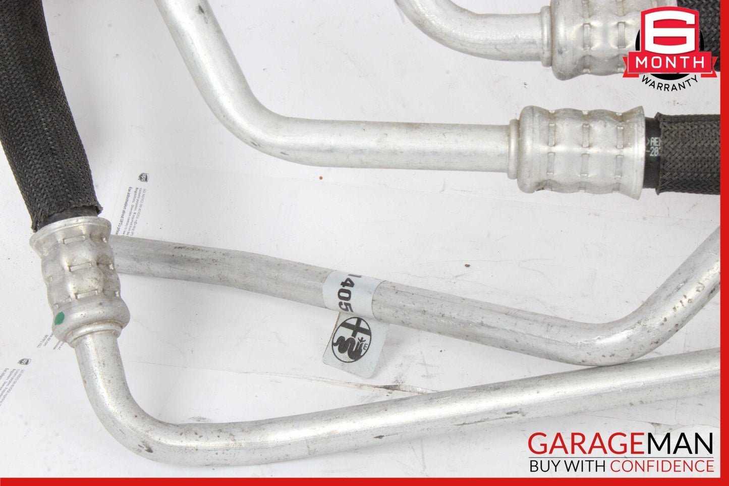 17-21 Alfa Romeo Giulia 2.0L A/C AC Air Conditioning Compressor Hose Lines OEM