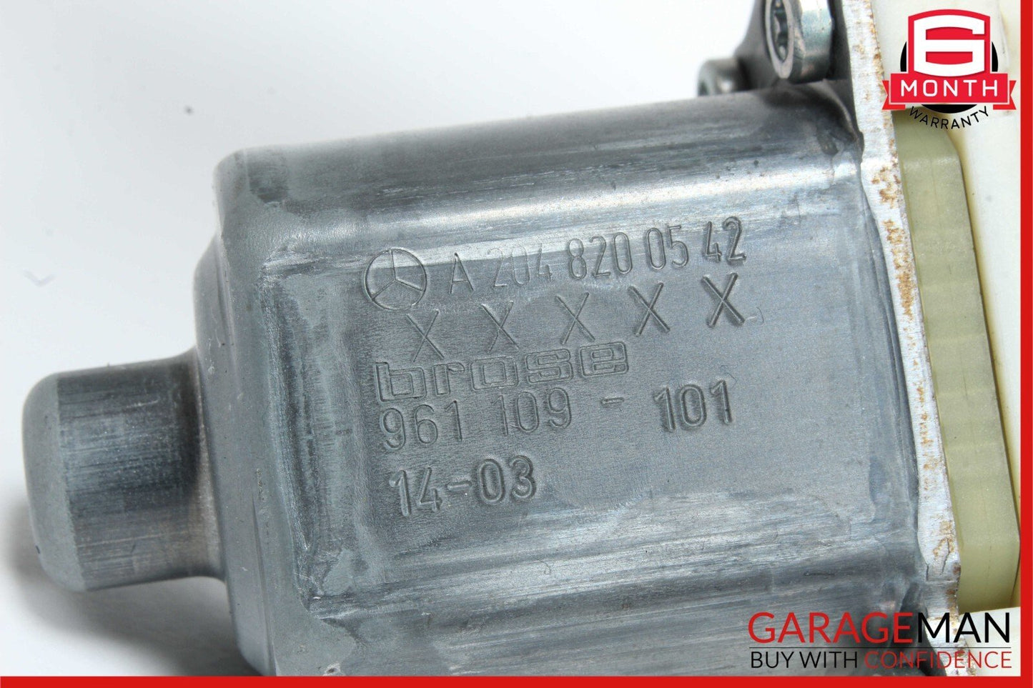 08-16 Mercedes E400 GLK350 C250 Rear Left Side Door Window Regulator Motor Unit
