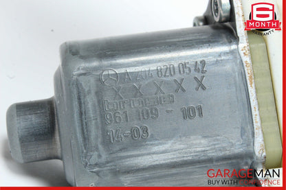 08-16 Mercedes E400 GLK350 C250 Rear Left Side Door Window Regulator Motor Unit