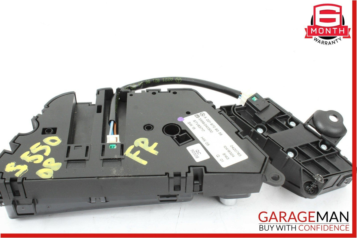 07-13 Mercedes W221 S550 CL63 AMG Front Right Passenger Side Seat Control OEM