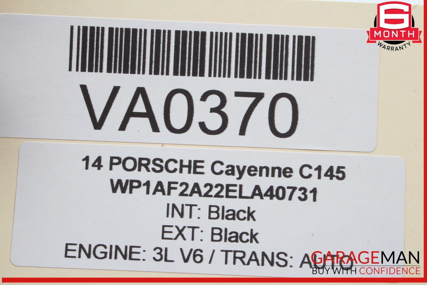 11-18 Porsche Cayenne 958 S Front Left or Right Side Seat Control Module Unit