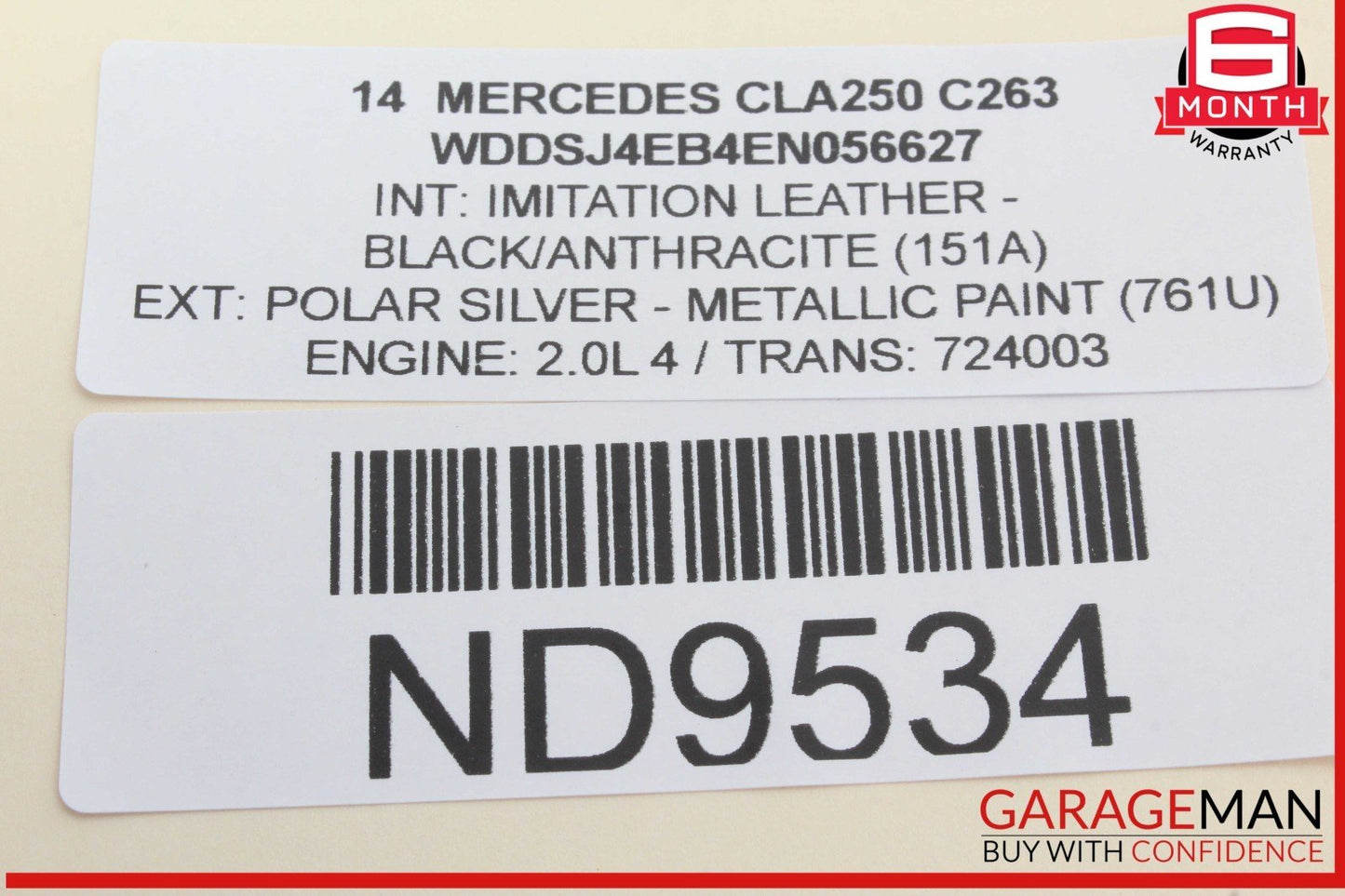 14-19 Mercedes W117 CLA250 Front Right or Left Dash AC A/C Air Vent Trim Grill
