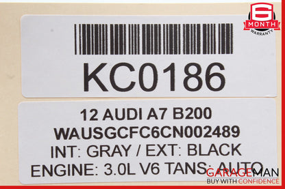 12-18 Audi A7 TFSI Spark Plug Cap Ignition Coil Set of 2 Pc OEM
