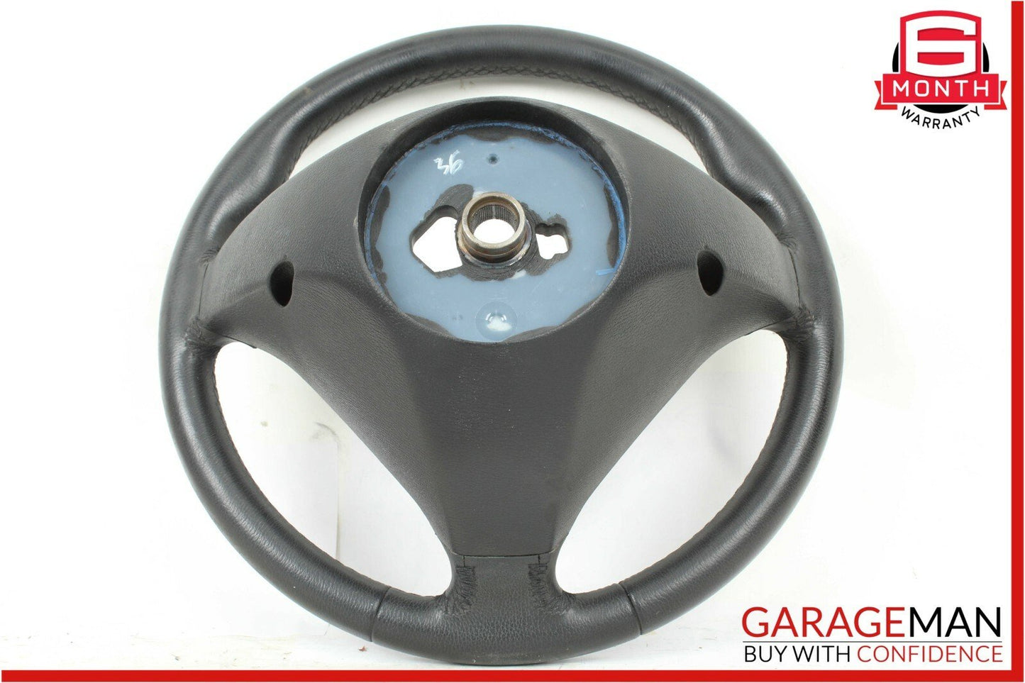 05-08 Mercedes C230 C280 SLK280 SLK350 Sport 3 Spoke Steering Wheel Black