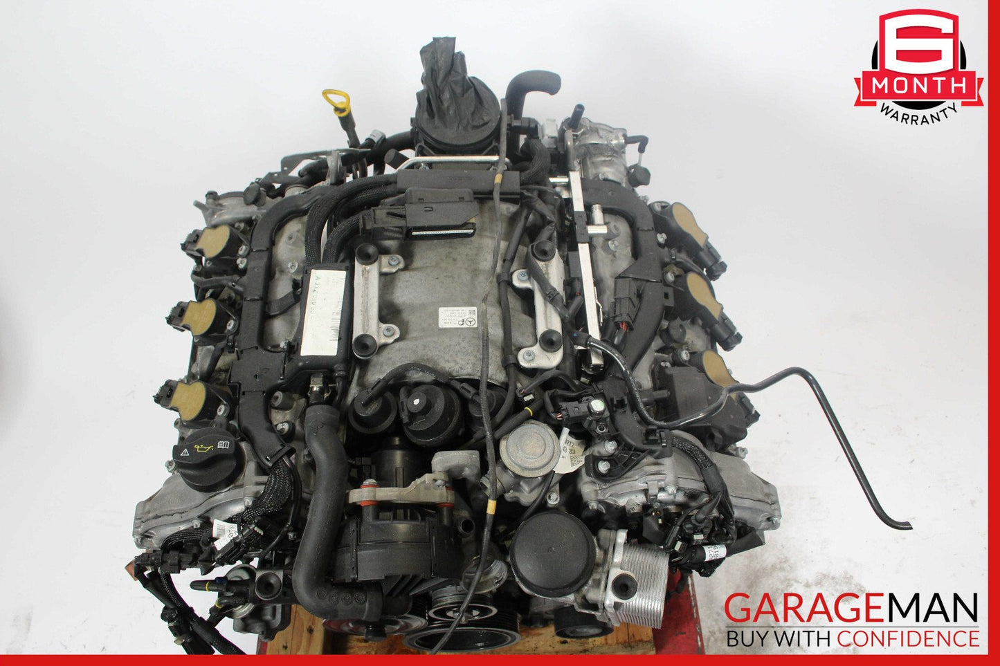 08-11 Mercedes W204 C300 3.0L V6 RWD Engine Motor Block Assembly OEM