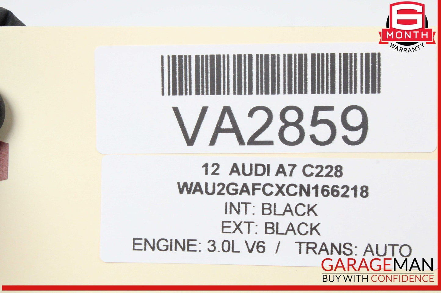 12-18 Audi A7 Rear Right Lane Assist Blind Spot Radar Sensor OEM