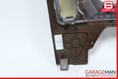 10-13 Mercedes W212 E350 E400 E550 Center Console Switch Trim Cover Bezel Wood