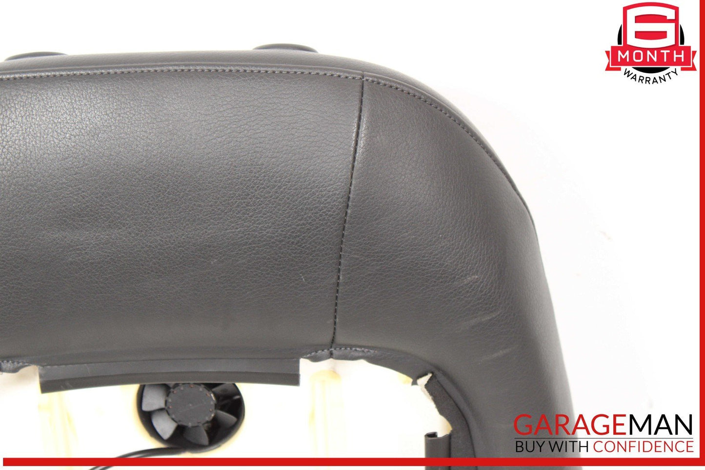 12-18 Audi A6 Front Right Top Upper Seat Cushion Black OEM