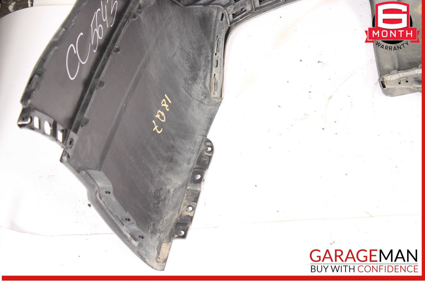 17-19 Audi Q7 Rear Bumper Cover Assembly Black OEM