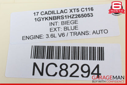 17-20 Cadillac XT5 Front Left Dash Speedometer Instrument Cluster Gauge OEM