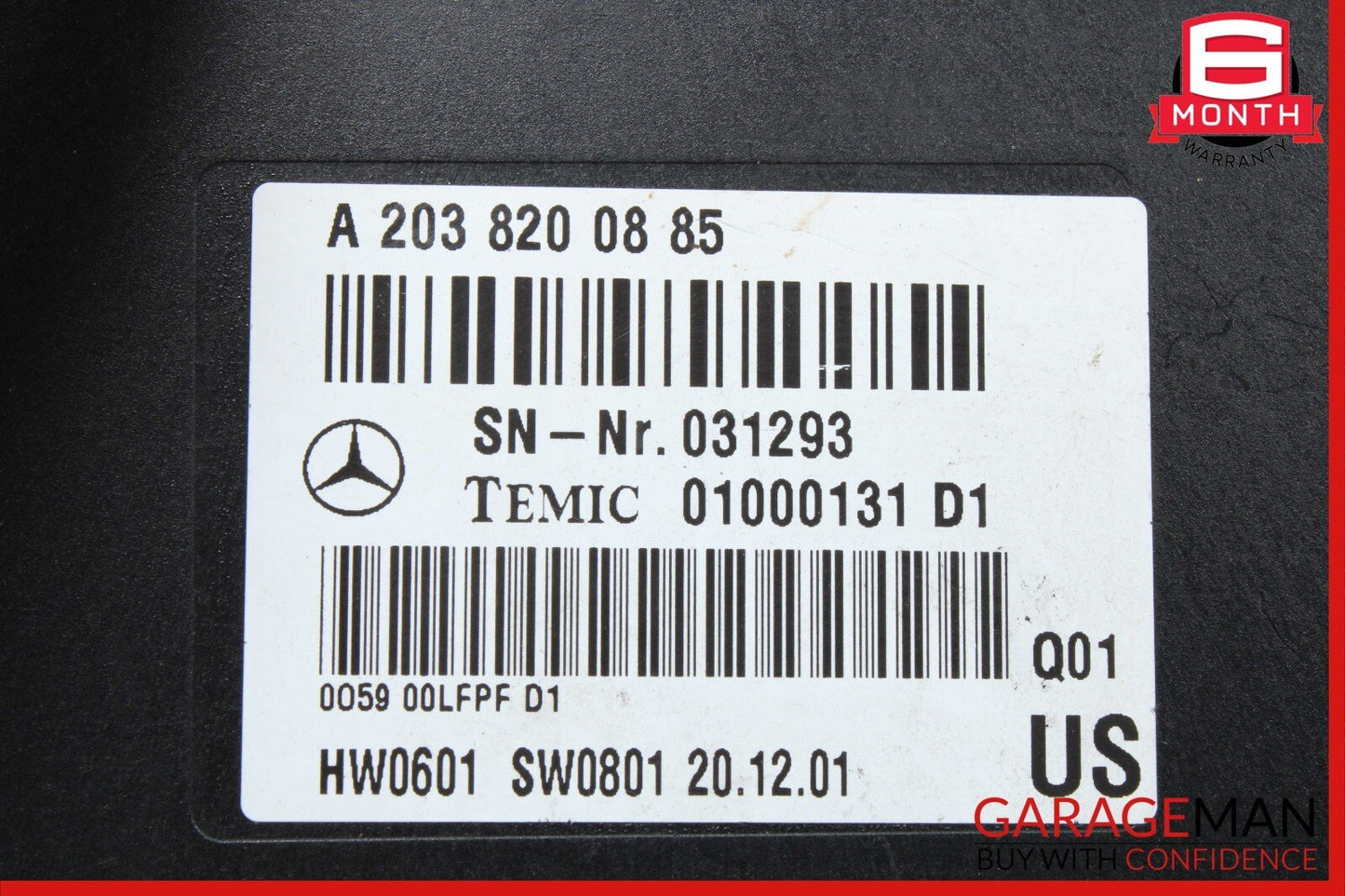 00-06 Mercedes W220 S500 CL500 Voice Command Communication Control Module OEM