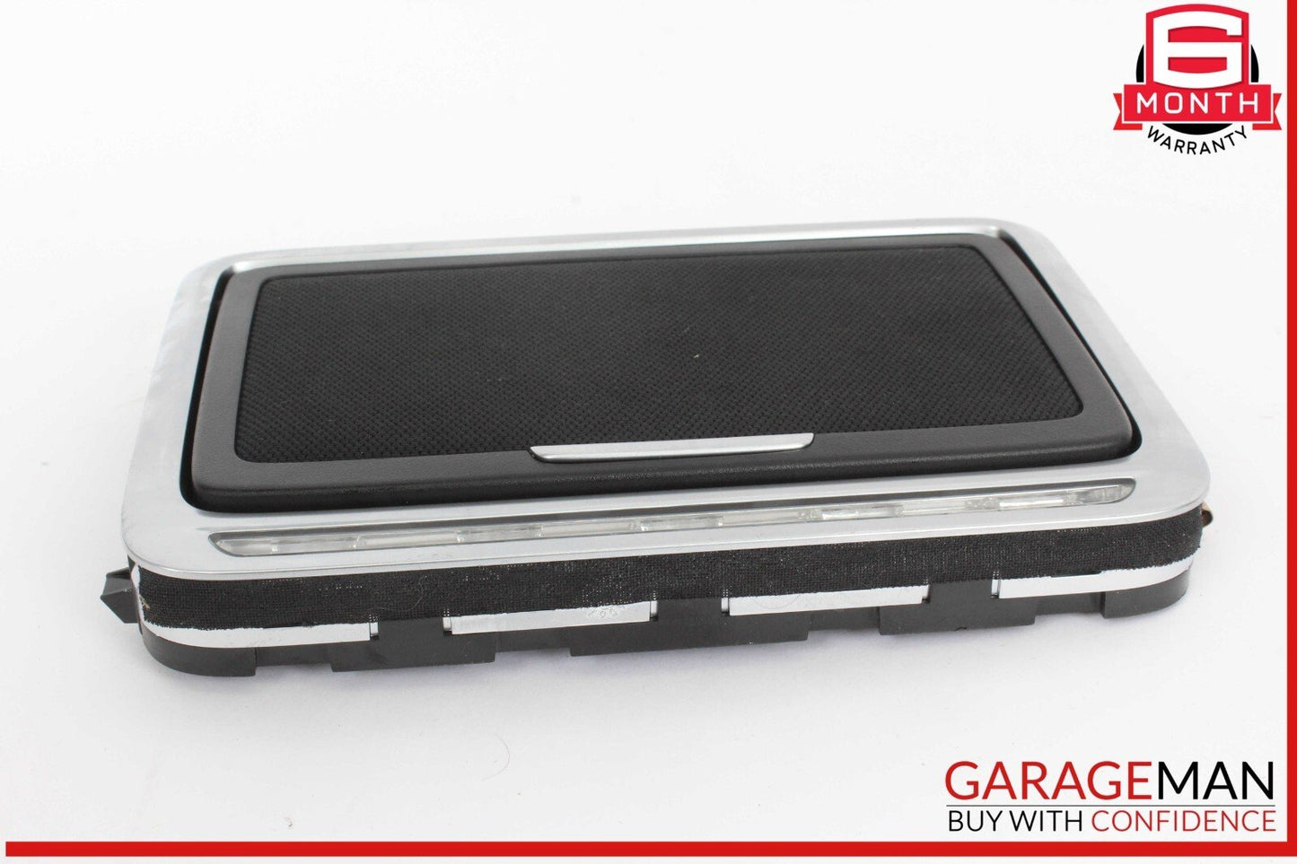 14-17 Mercedes W222 S550 Rear Overhead Vanity Mirror Black 2228100717 OEM