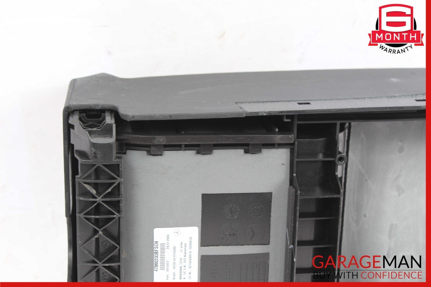07-14 Mercedes W216 CL550 CL63 AMG Rear Center Console Storage Tray Compartment