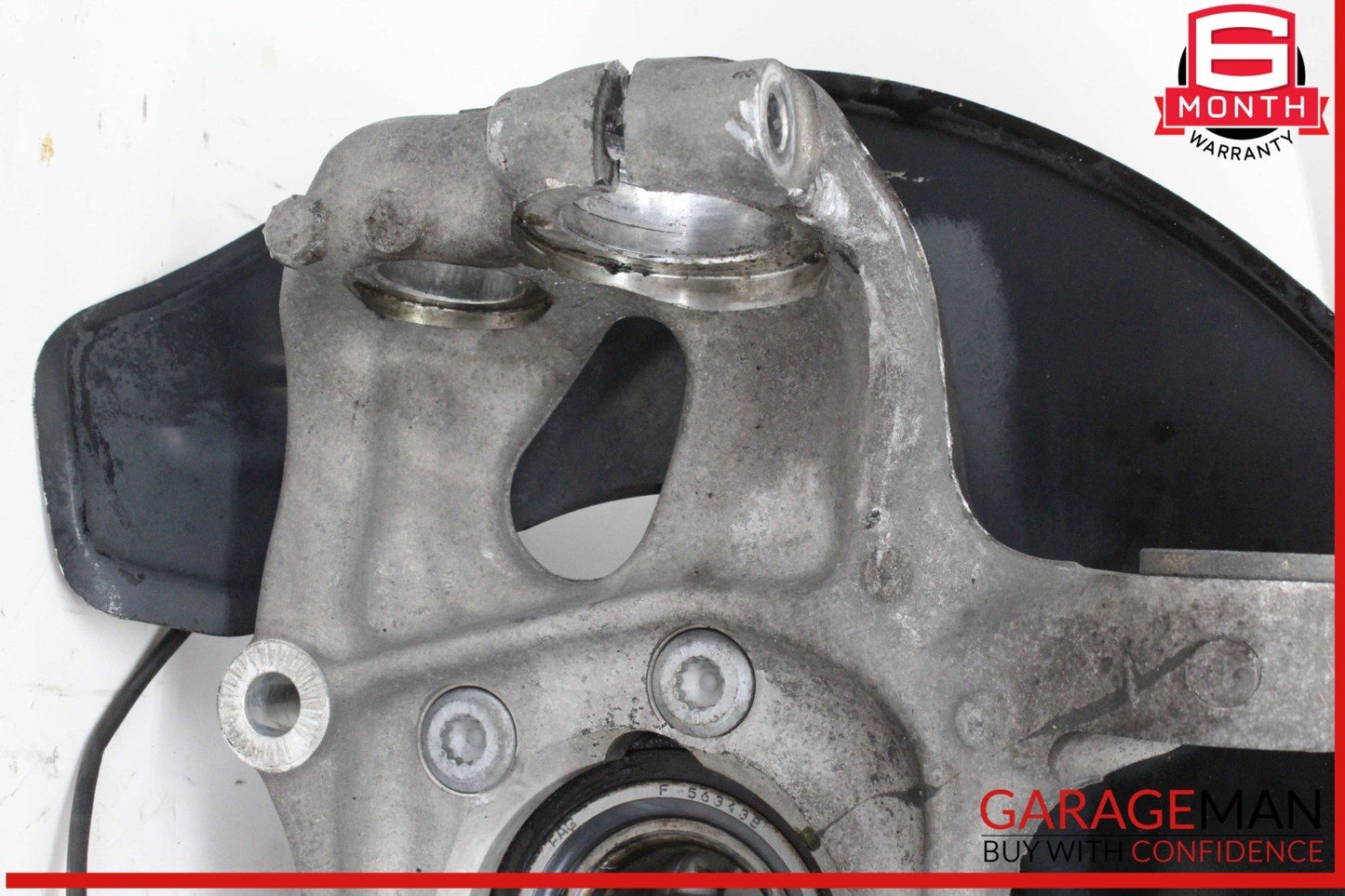 11-18 Audi A8 S8 Front Right Side Spindle Knuckle Wheel Hub 4H0407242L OEM