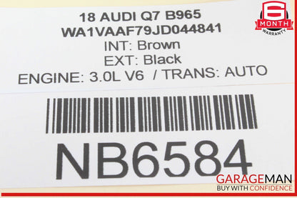 17-24 Audi Q7 Front Left / Front Right CV Axle Shaft 4M0407271D OEM