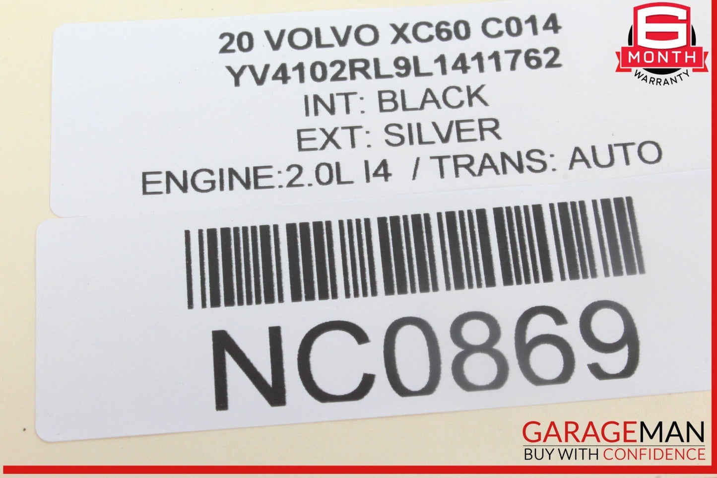 19-25 Volvo XC60 Rear Right Passenger Side Blind Spot Radar Sensor 32254967 OEM