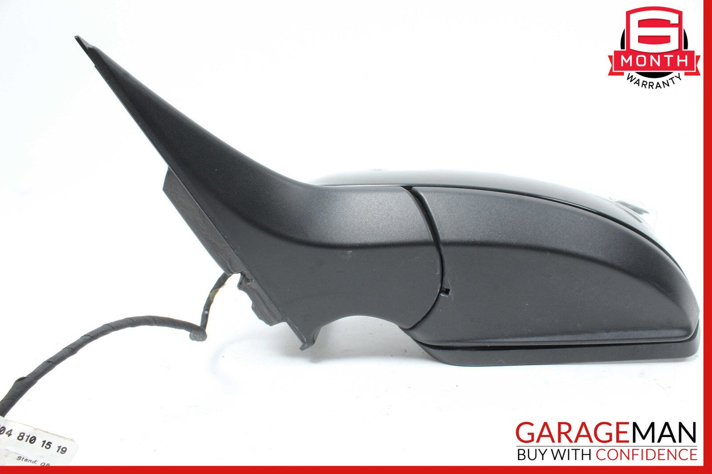 08-09 Mercedes W204 C300 C350 Front Left Side Mirror Door Rear View Black OEM