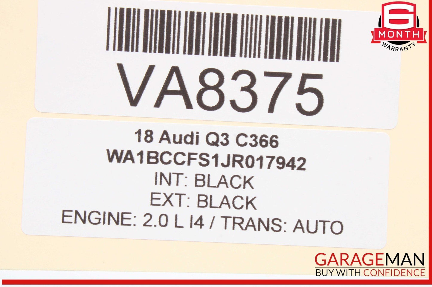 15-18 Audi Q3 Gateway Interface Computer Control Module 8U0907468AS OEM