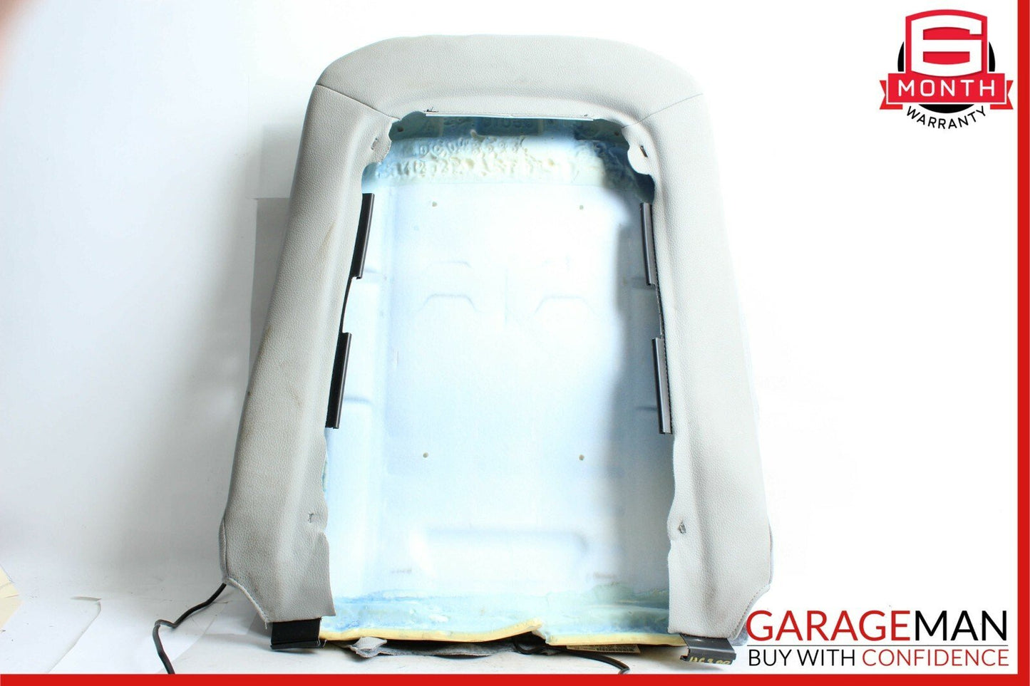 08-14 Mercedes W204 C300 Sedan Front Right Side Top Upper Seat Cushion Gray OEM