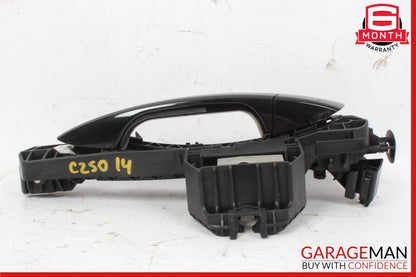 12-14 Mercedes W204 C250 C300 Rear Left Driver Side Exterior Door Handle Black