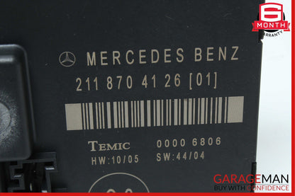 03-09 Mercedes W211 E350 E500 E550 Rear Right Door Control Module Unit OEM