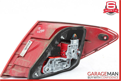 12-14 Mercedes W204 C250 Rear Left Driver Side Taillight Tail Light Lamp