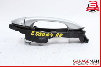 03-09 Mercedes W211 E500 Rear Right Side Exterior Door Handle Brilliant Silver