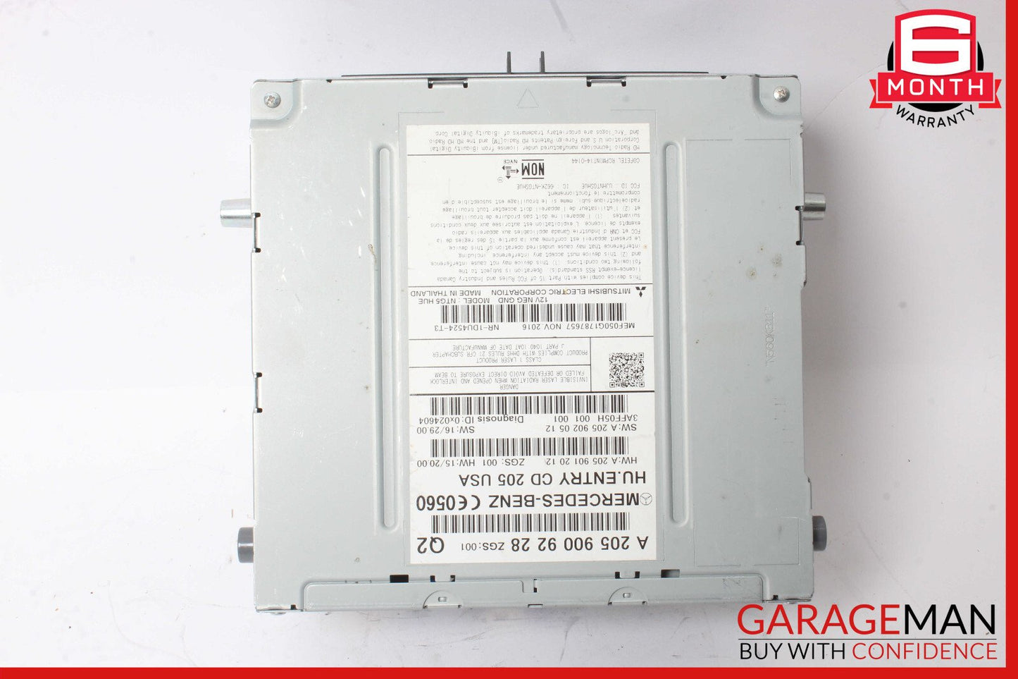 15-18 Mercedes W205 C300 C63 AMG Radio Receiver CD Player Headunit Head Unit OEM