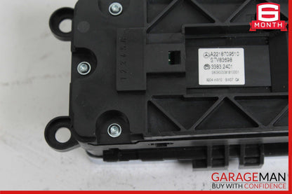 07-13 Mercedes W221 S400 S550 S600 Rear Left or Right Window Control Switch OEM
