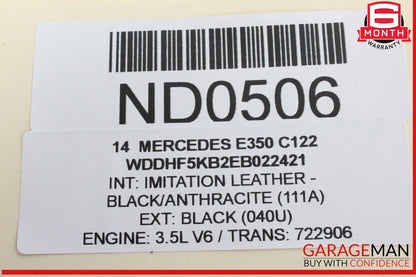 08-20 Mercedes W212 E350 E550 E400 Rear Left Side Door Lock Latch Actuator OEM