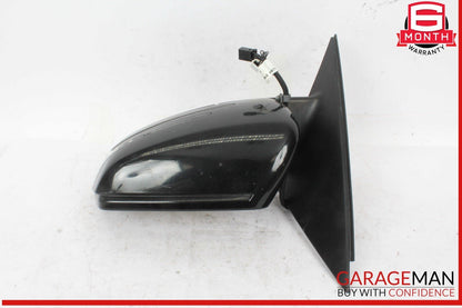 10-11 Mercedes W204 C300 C250 C350 Front Left Side Rear View Door Mirror Black