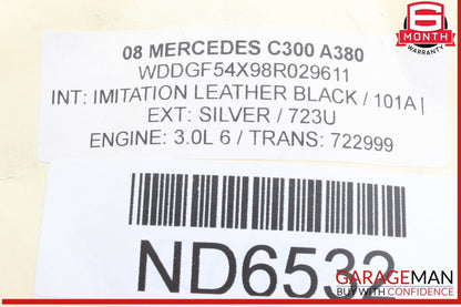 08-11 Mercedes W204 C300 C350 Anti Theft Alarm Signal Horn Siren 2048203826 OEM