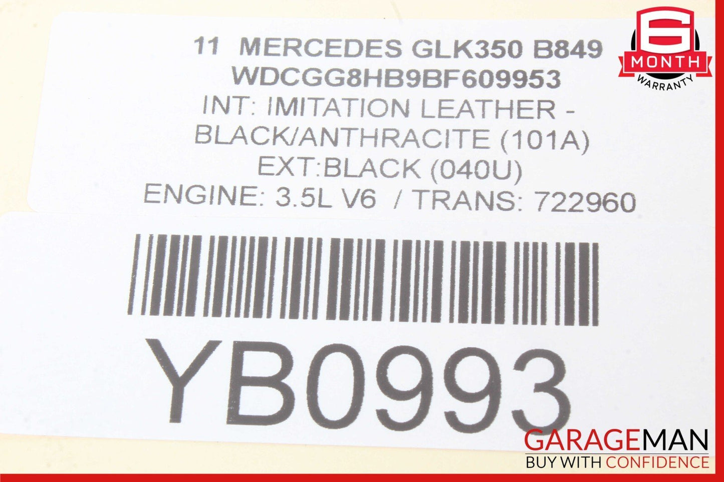 08-15 Mercedes X204 GLK350 C350 CL550 Panoramic Sunroof Sun Roof Motor Unit OEM